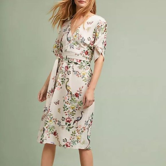 Anthropologie Dresses & Skirts - Anthropologie dRA Avian Kimono Midi Dress